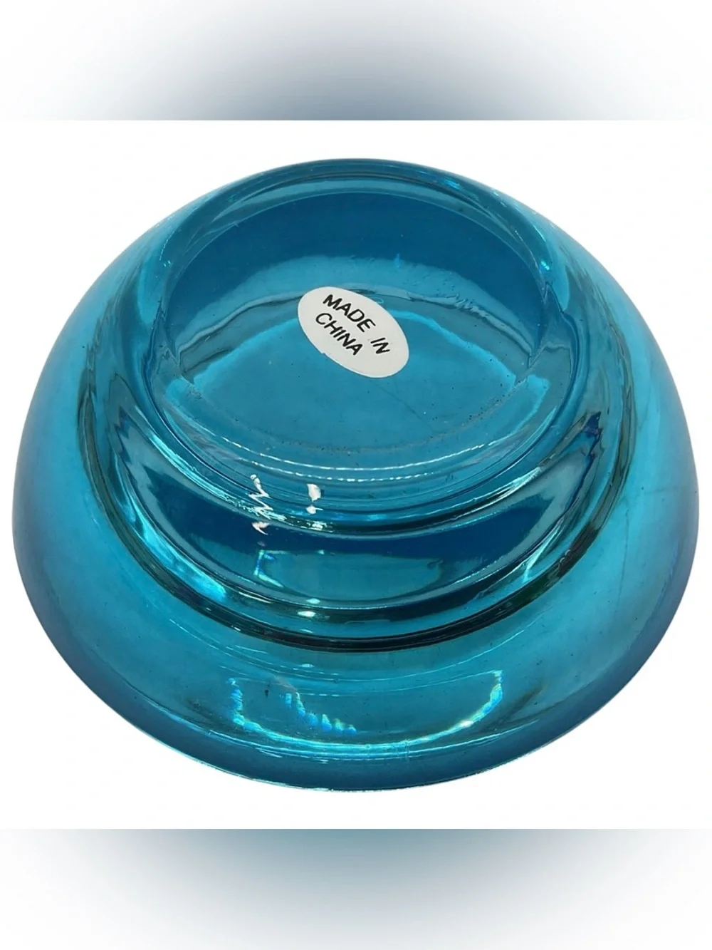 Crate & Barrel Set of 8 Colorful Glass Votive Candle Holders